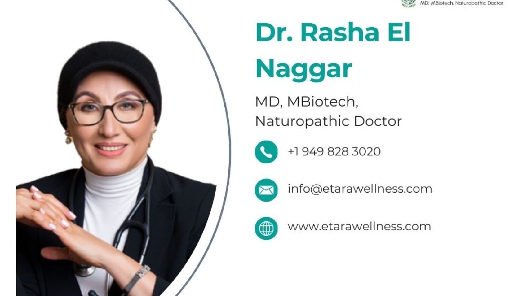 Dr. Rasha El Naggar treating gut health patients at Etara Wellness Newport Beach